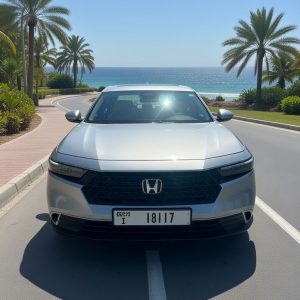 Honda Accord 2025, Silver for rent in Dubai, photo 1