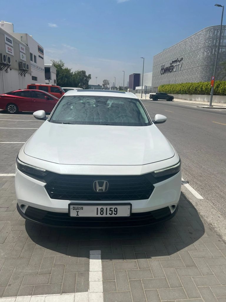 Honda Accord 2025, White for rent in Dubai, photo 1