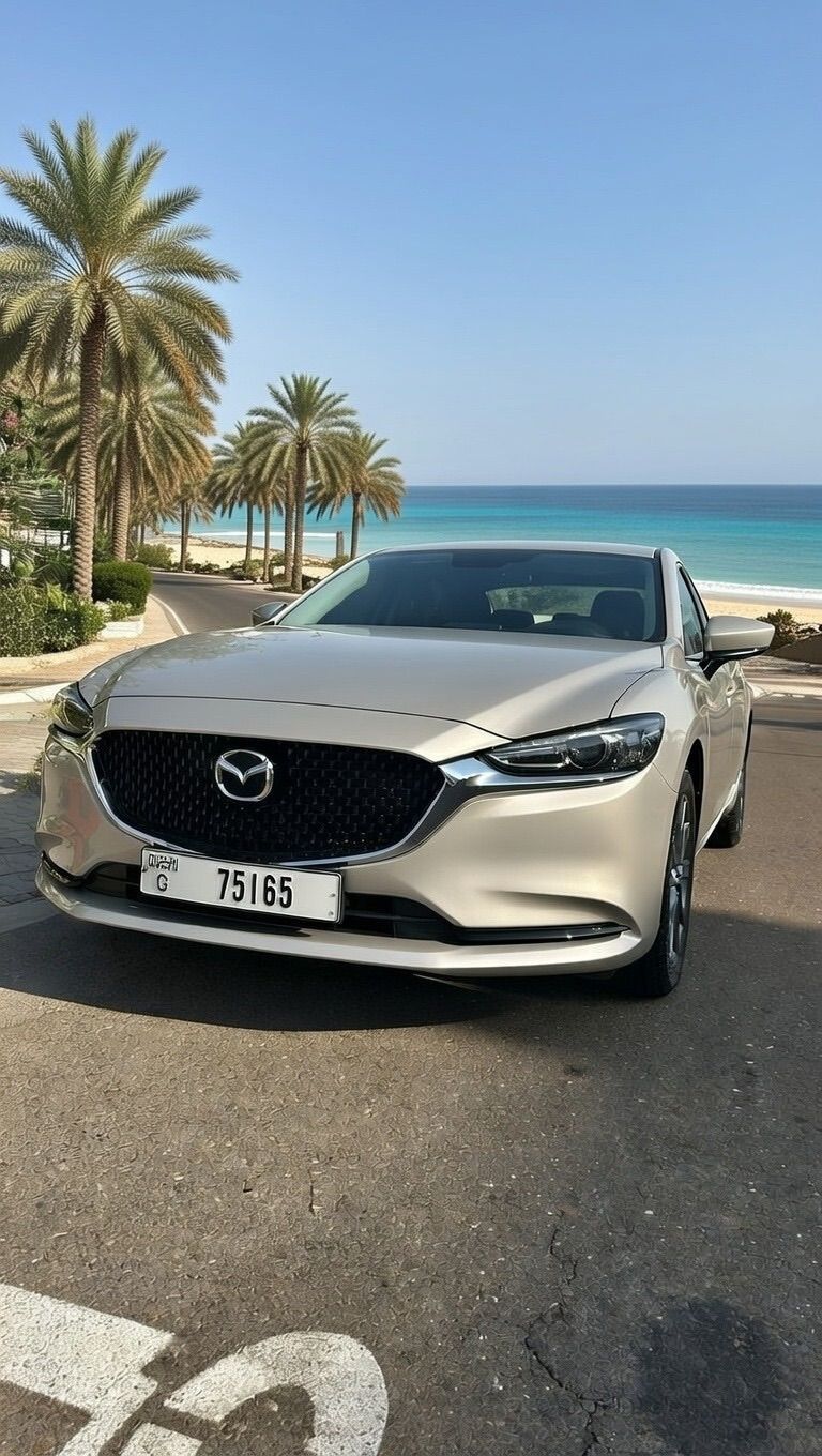 Mazda 6 2025, Beige for rent in Dubai, photo 1