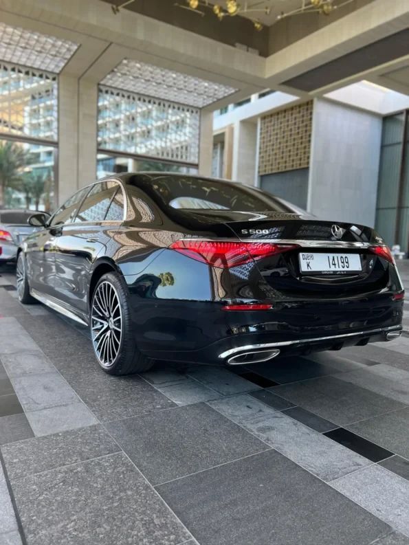 Mercedes-Benz S 500 2025, Black for rent in Dubai, photo 2