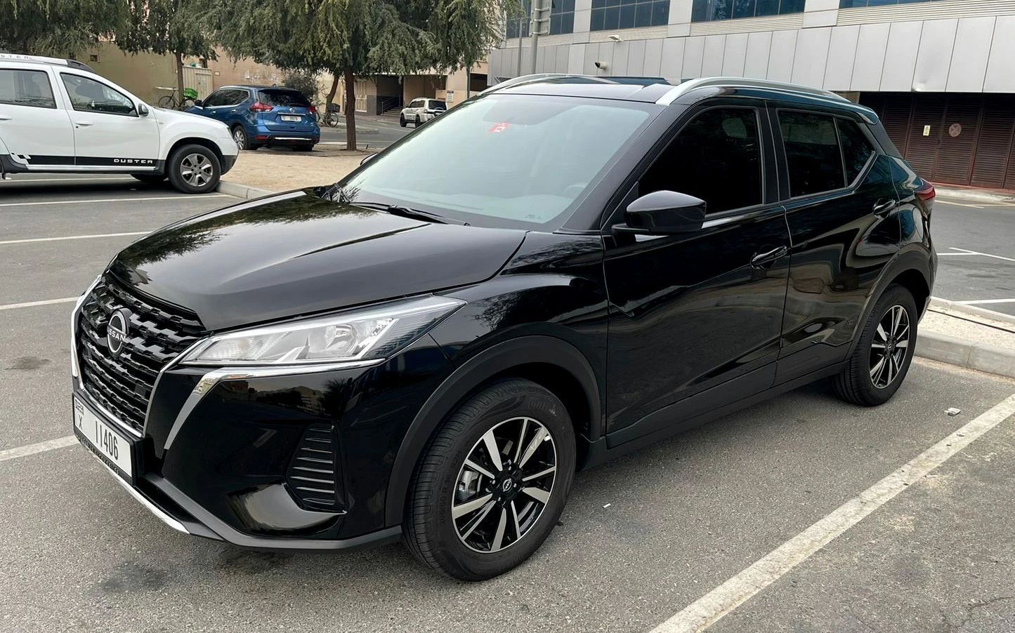 Nissan Kicks 2024, Black for rent in Dubai, photo 3