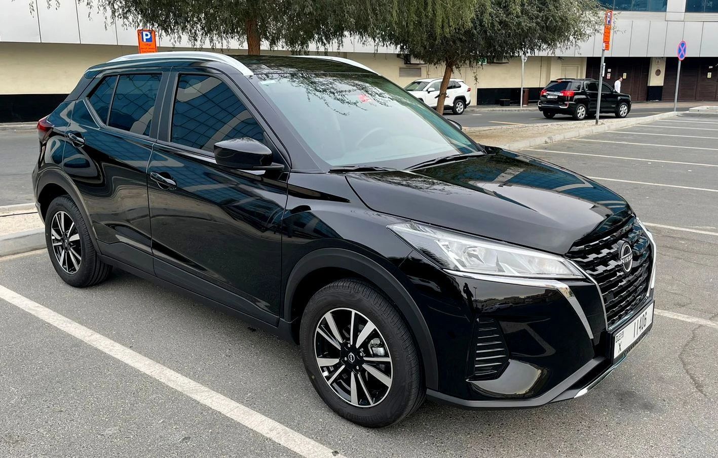 Nissan Kicks 2024, Black for rent in Dubai, photo 4