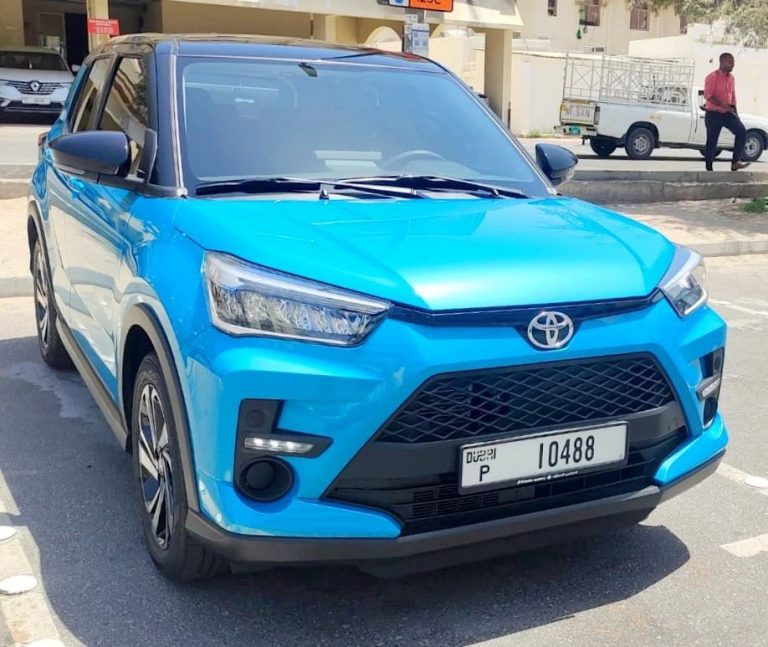 Toyota Raize 2024, Blue for rent in Dubai, photo 1